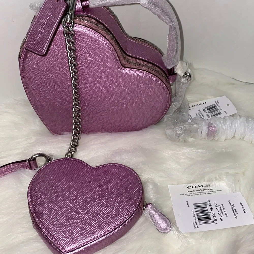 Coach 💞 heart set New